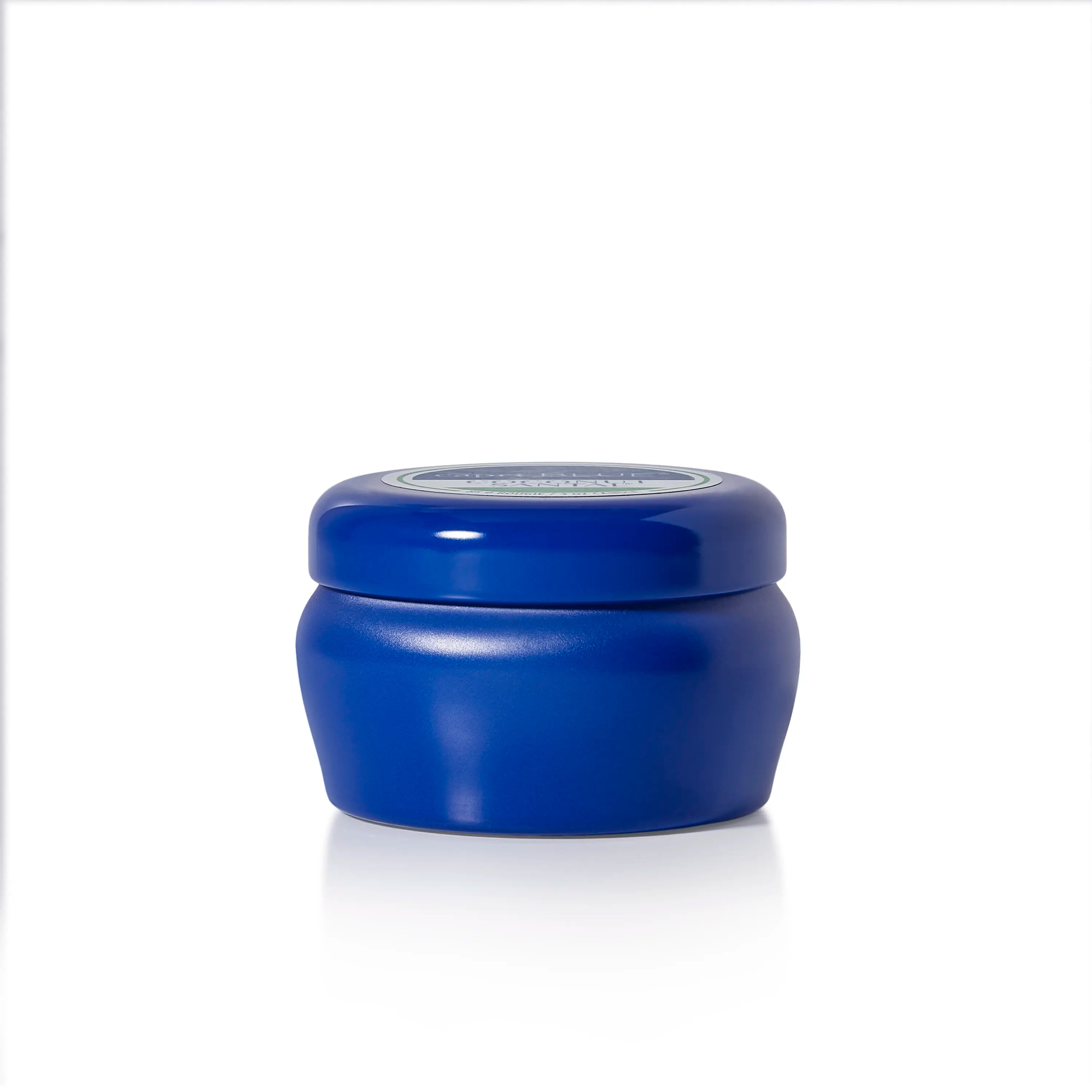 Coconut Santal Blue Mini Tin Candle view 1