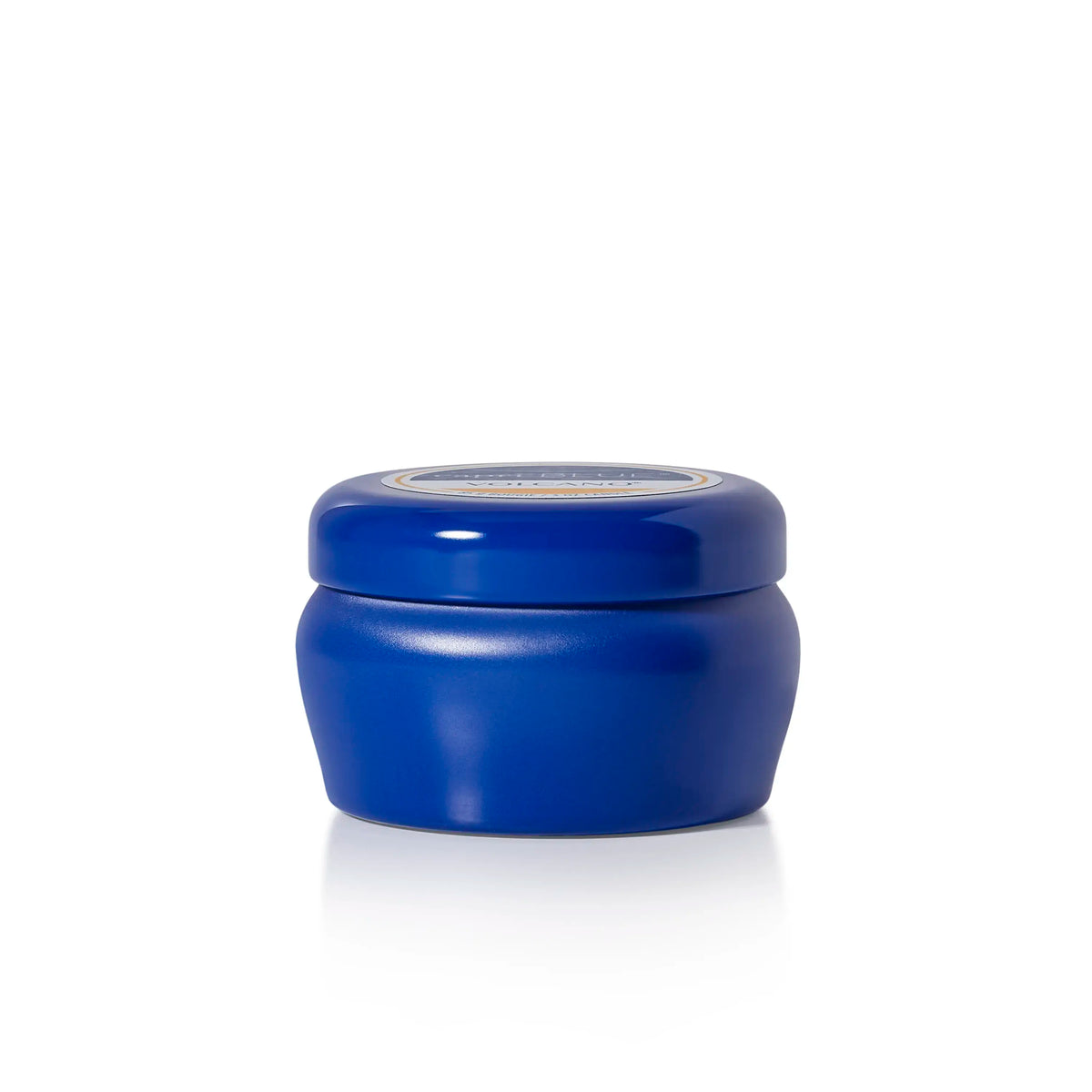 Volcano Blue Mini Tin Candle view 1
