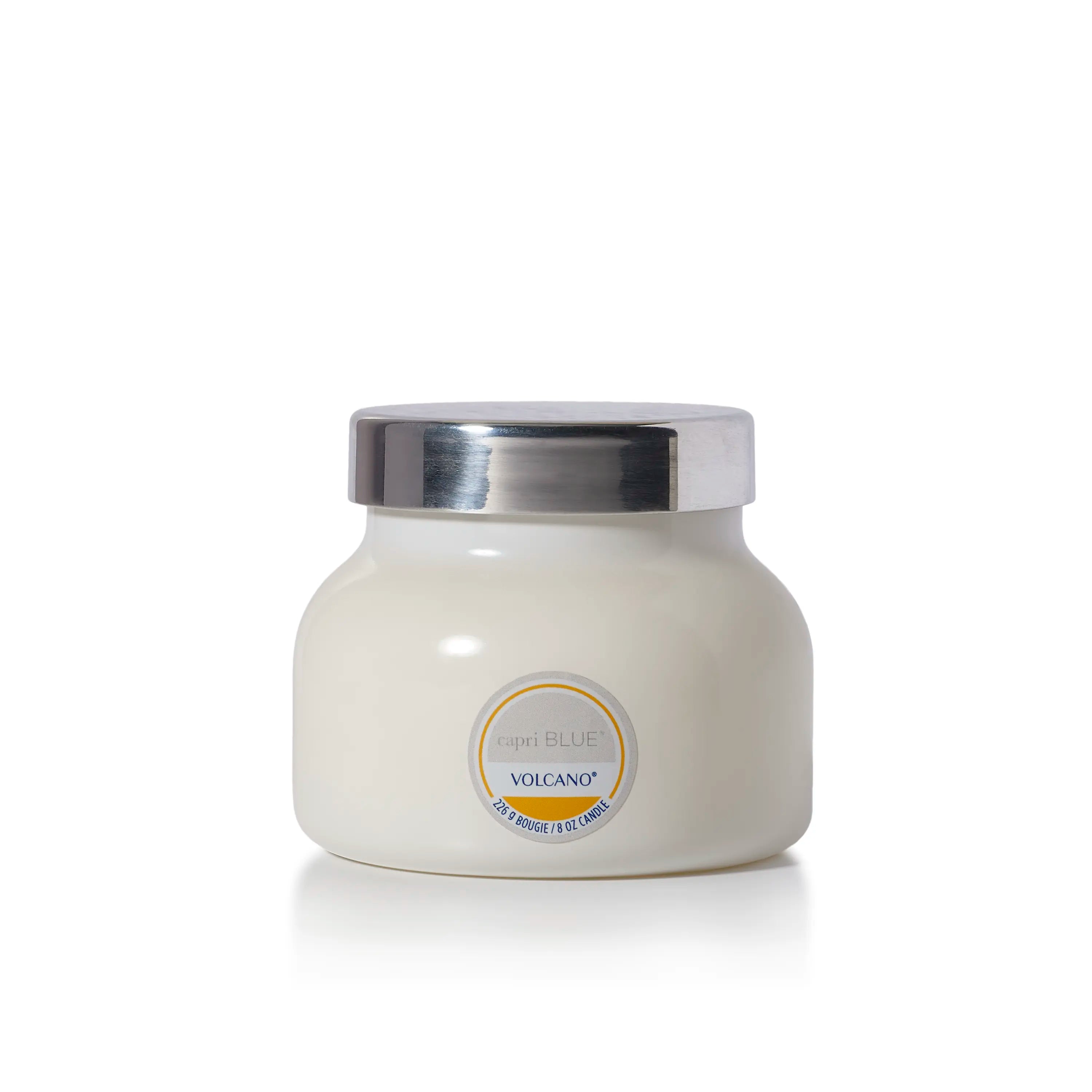 Volcano White Petite Candle view 1