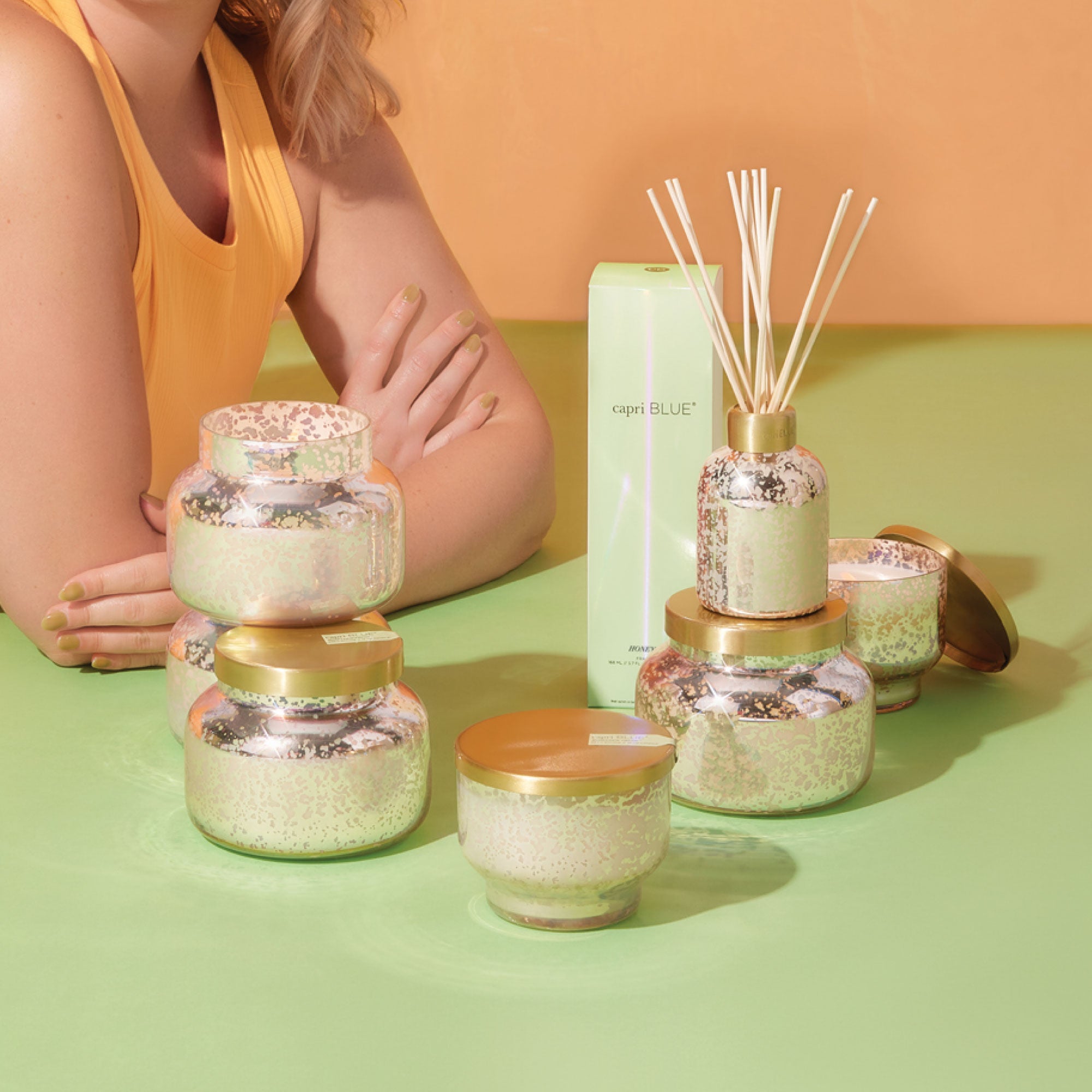 Capri Blue Honeydew Crush Candle