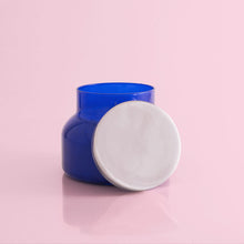 Coconut Santal Blue Signature Jar Candle Lid Removed