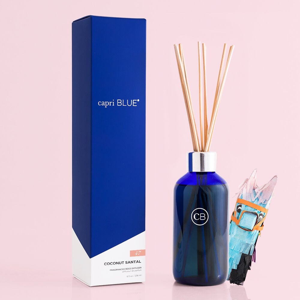 Coconut Santal Signature Reed Diffuser with Mini Pinata