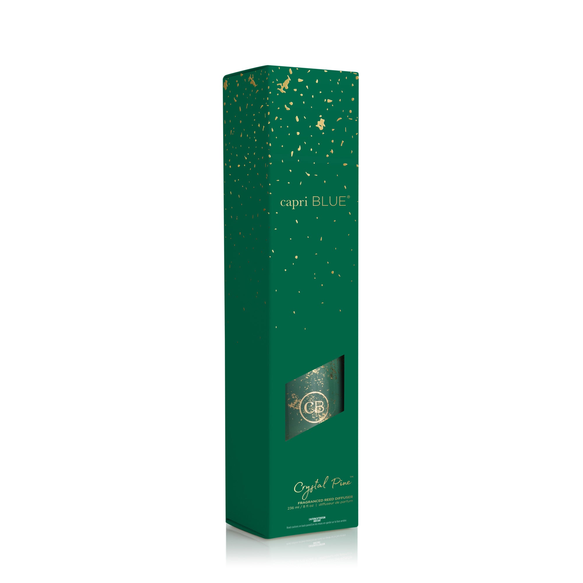 Crystal Pine Glimmer Reed Diffuser, boxed