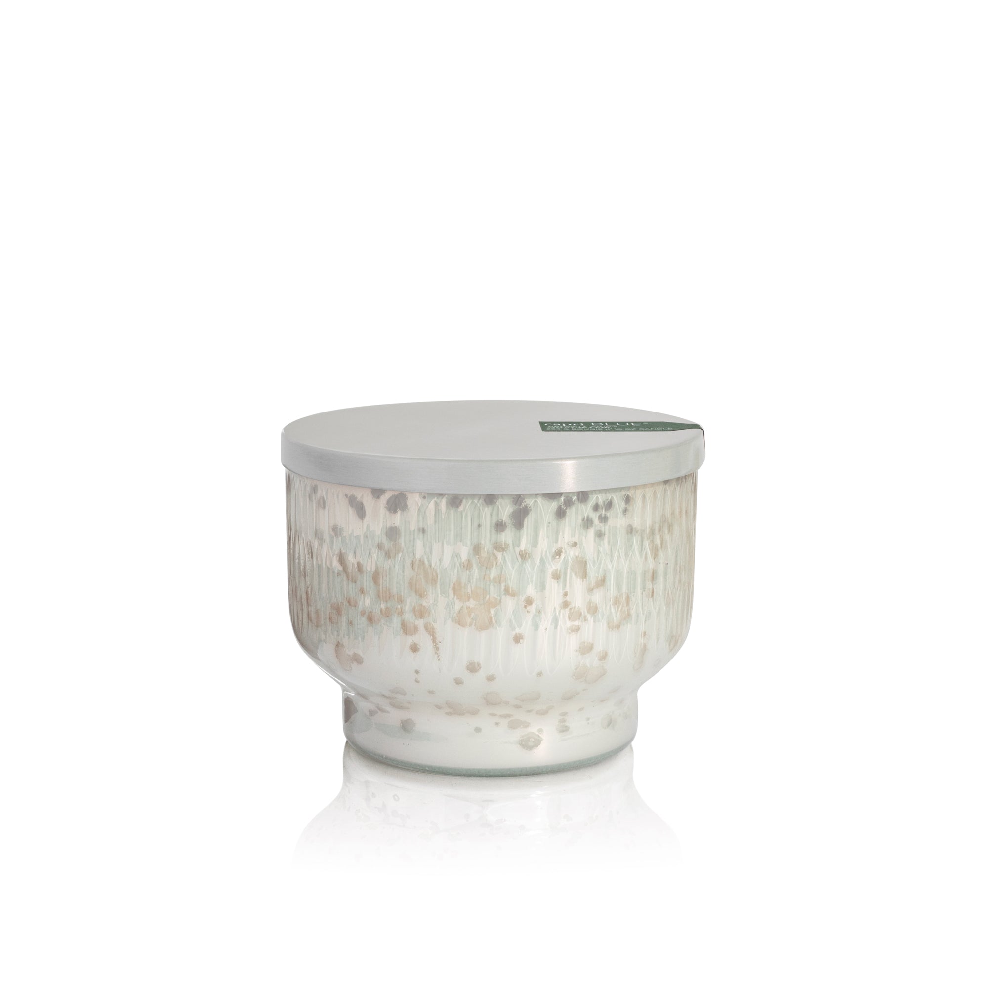 Crystal Pine Holiday Mercury Inverted Candle, 10 oz