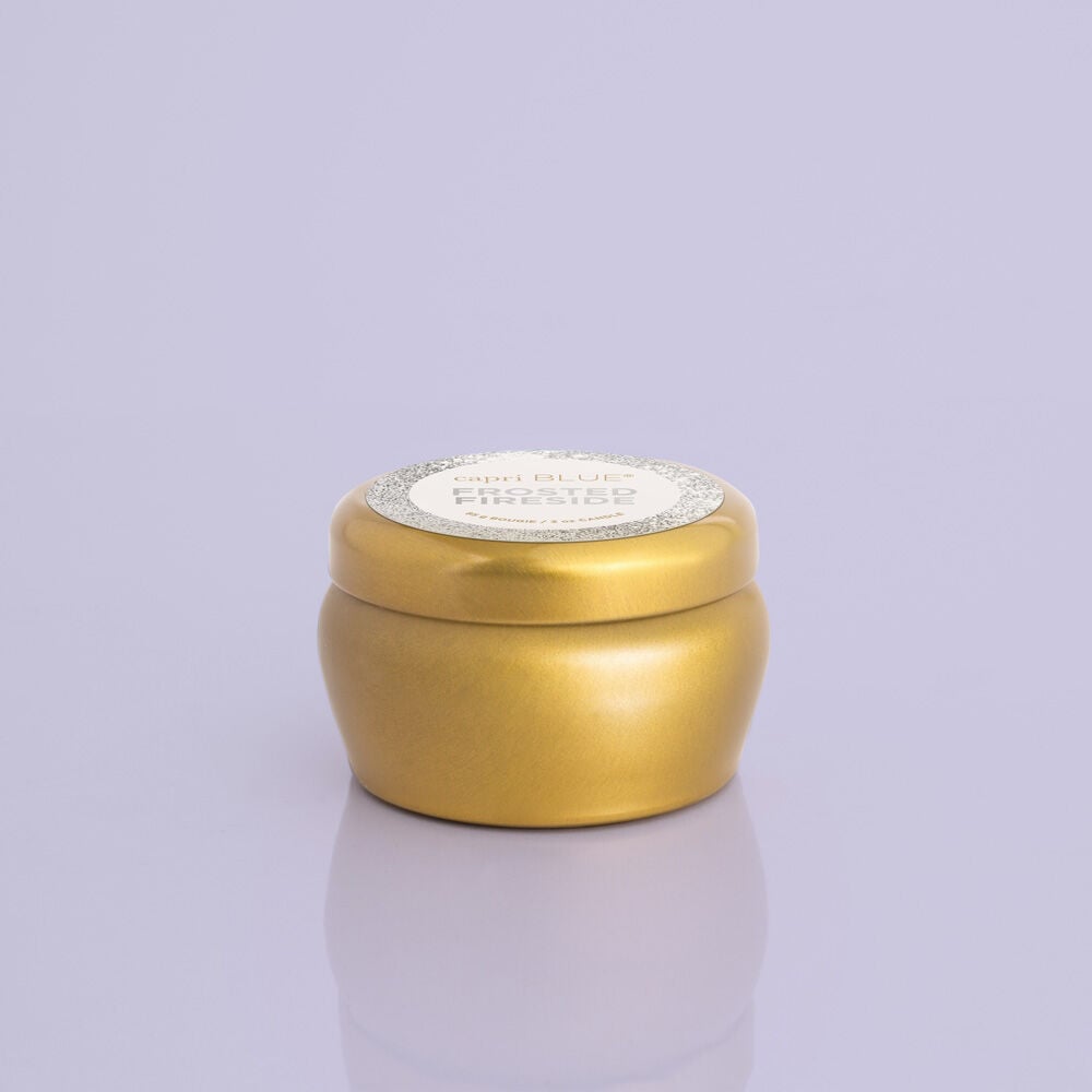 Frosted Fireside Glam Mini Candle Tin product view