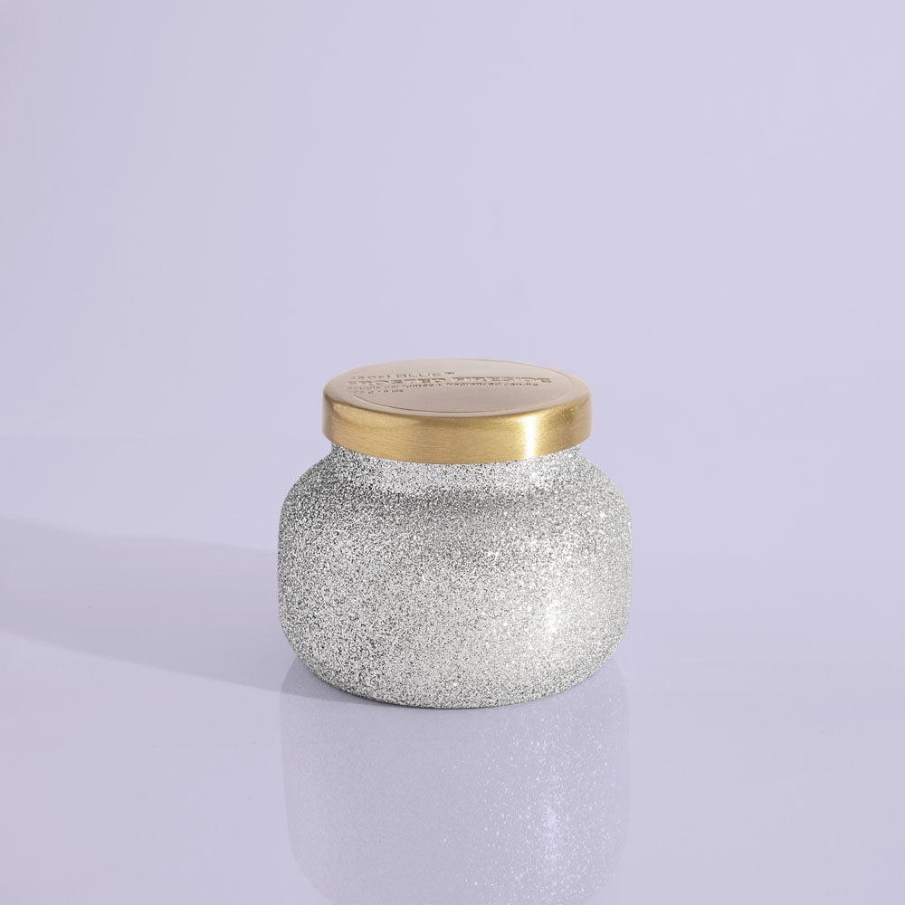 Frosted Fireside Glam Petite Candle Jar, 8 oz Product View