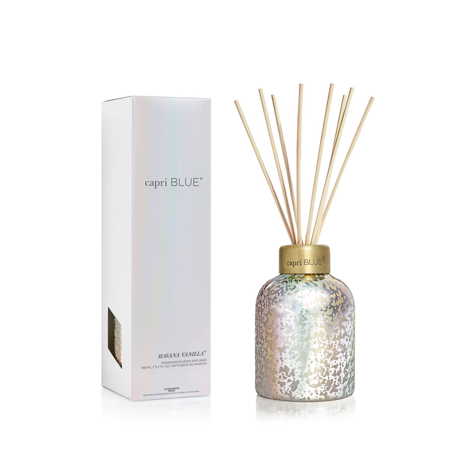 Havana Vanilla Iridescent Petite Reed Diffuser | Capri Blue