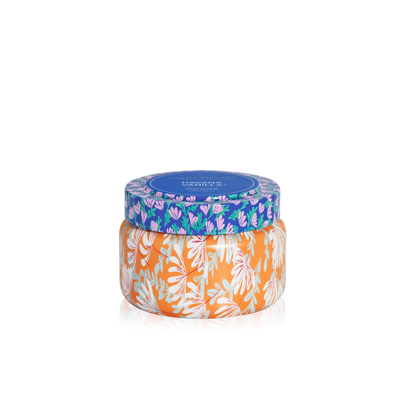 Havana Vanilla Pattern Play Travel Tin Candle | Capri Blue