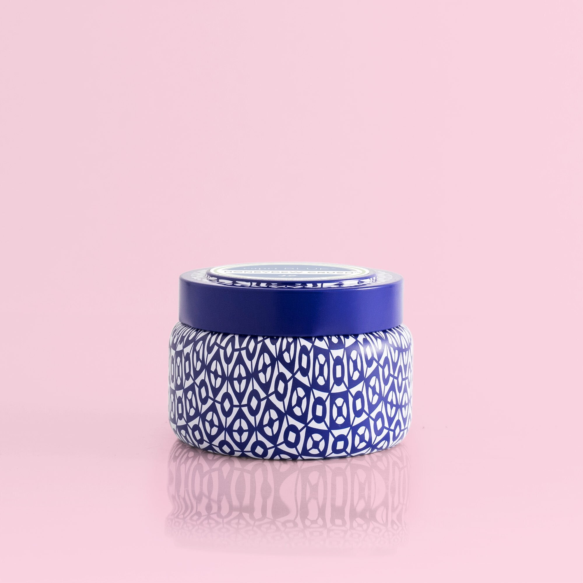 Honeydew Crush Blue Printed Travel Tin