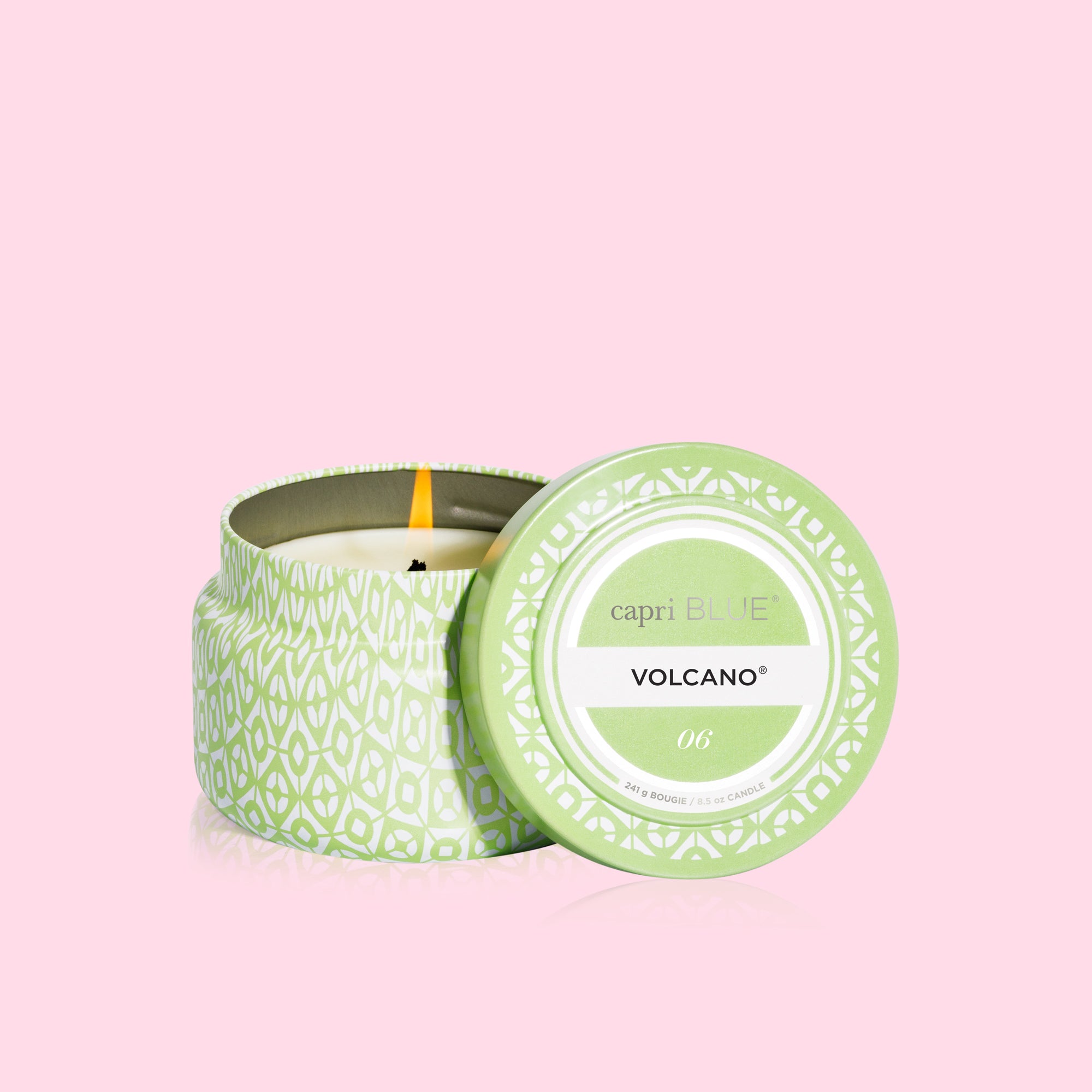 Volcano Iced Matcha Travel Tin Candle