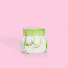 Honeydew Crush Modern Marble Petite Jar