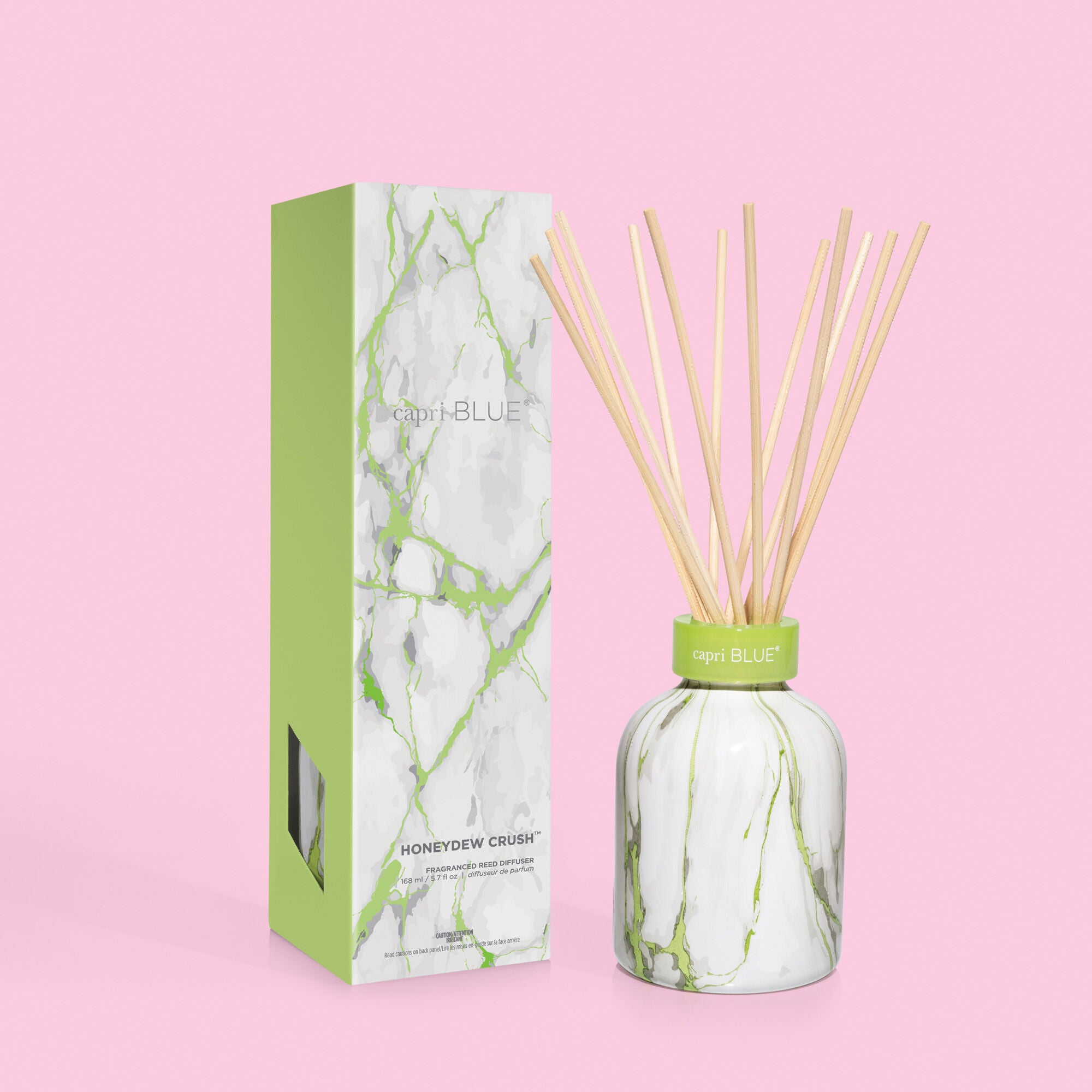 Honeydew Crush Modern Marble Petite Reed Diffuser