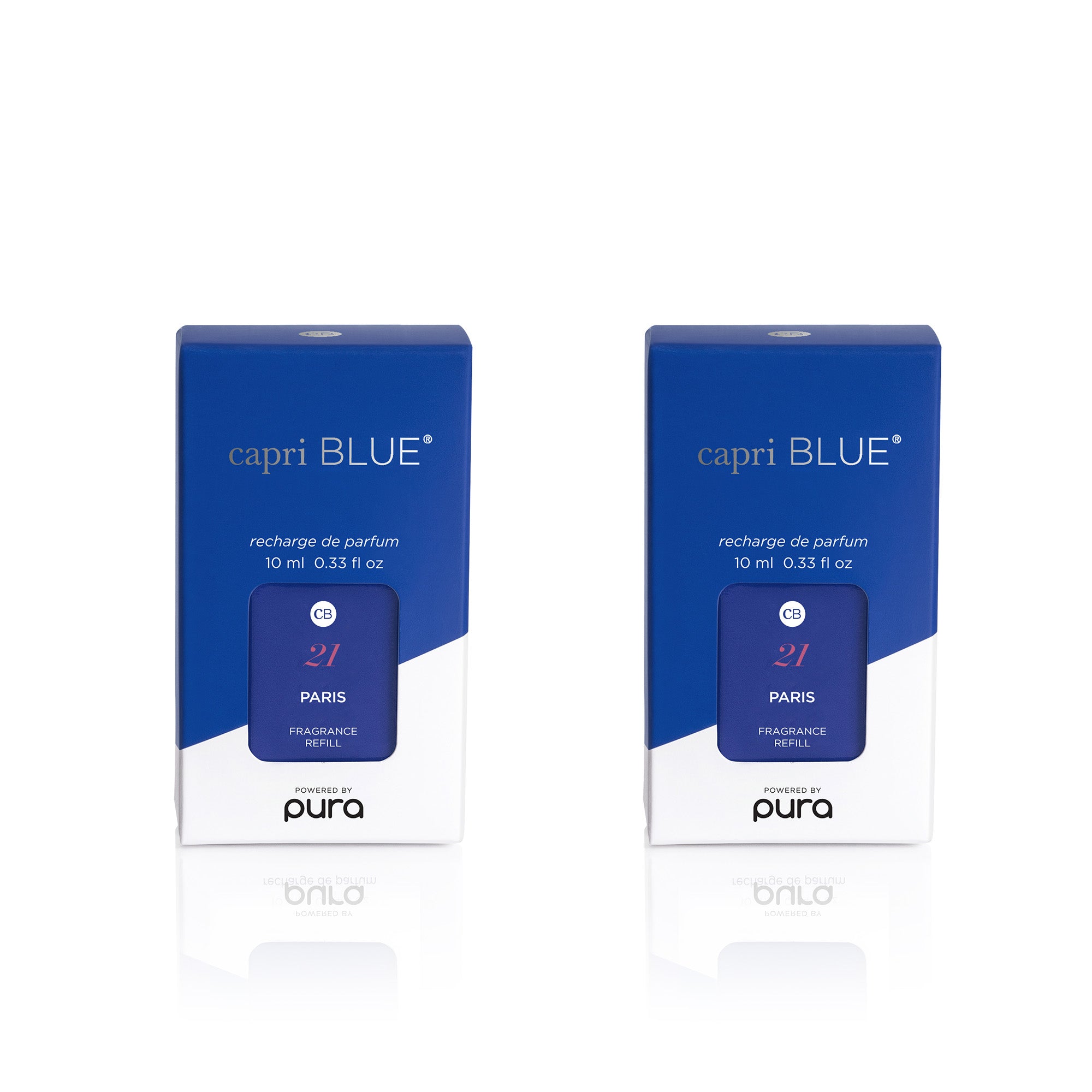 CB + PURA Diffuser Refill 2-Pack Bundle, Paris