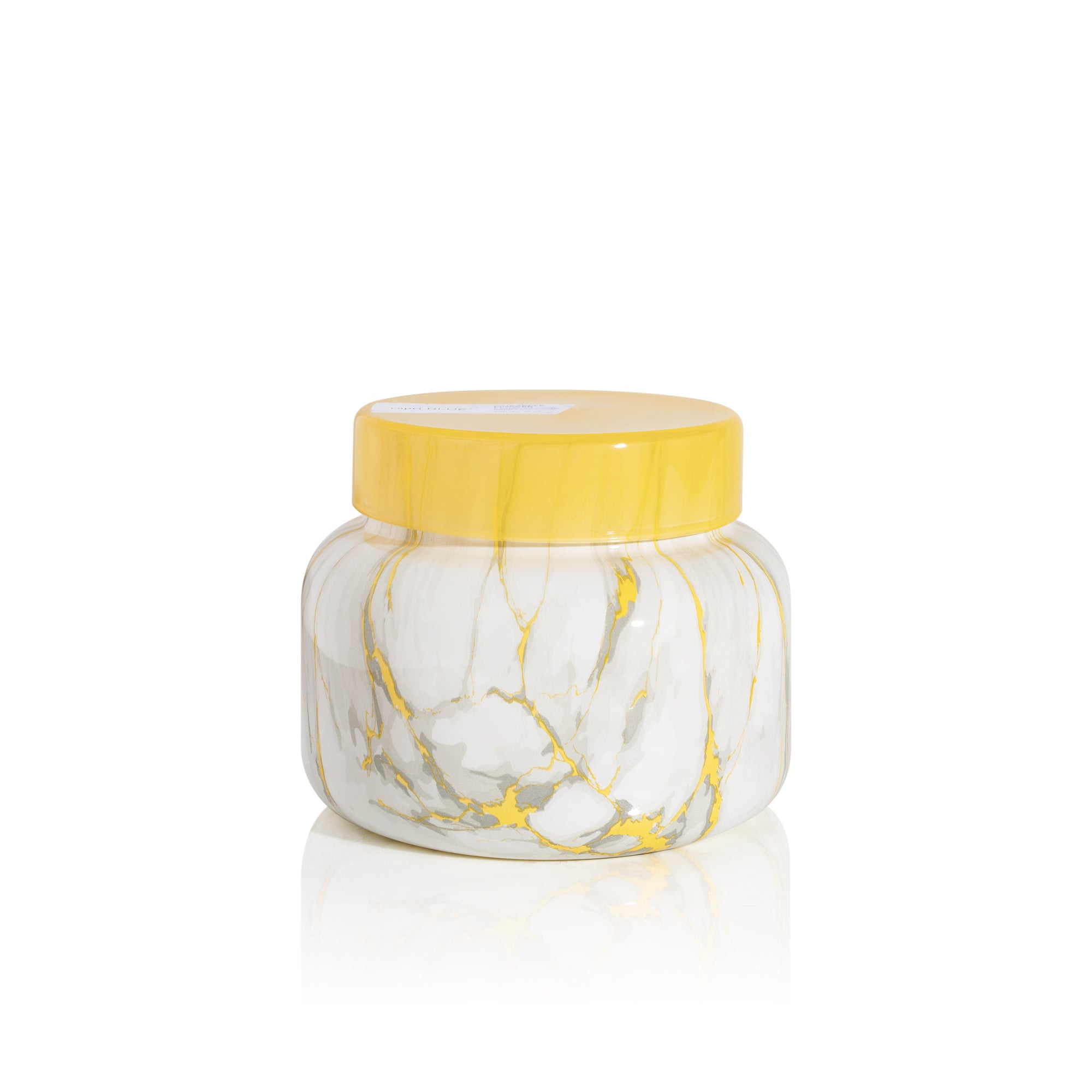 Pineapple Flower Modern Marble Signature Candle, 19 oz