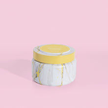 Pineapple Flower Modern Marble Printed Travel Tin Candle