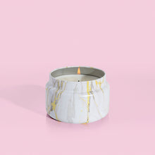 Pineapple Flower Modern Marble Printed Travel Tin Candle Lit