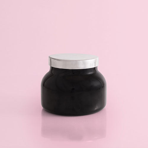 Volcano Black Signature Candle Jar, 19 oz rear product view