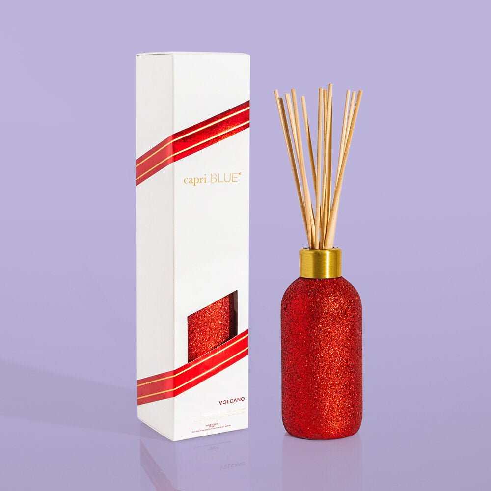 Volcano Glam Reed Diffuser product view with box