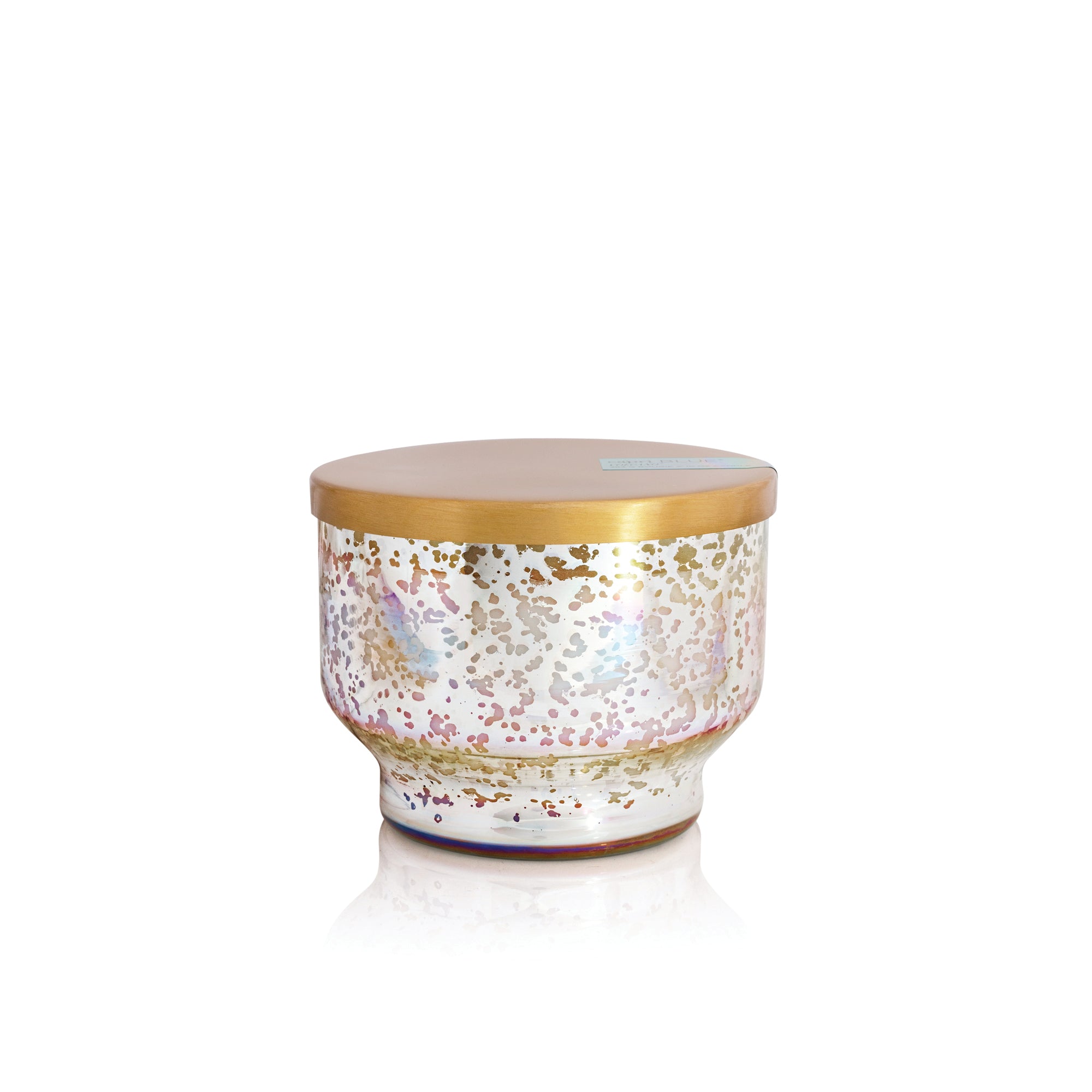 Volcano Mercury Iridescent Inverted Candle, 10 oz