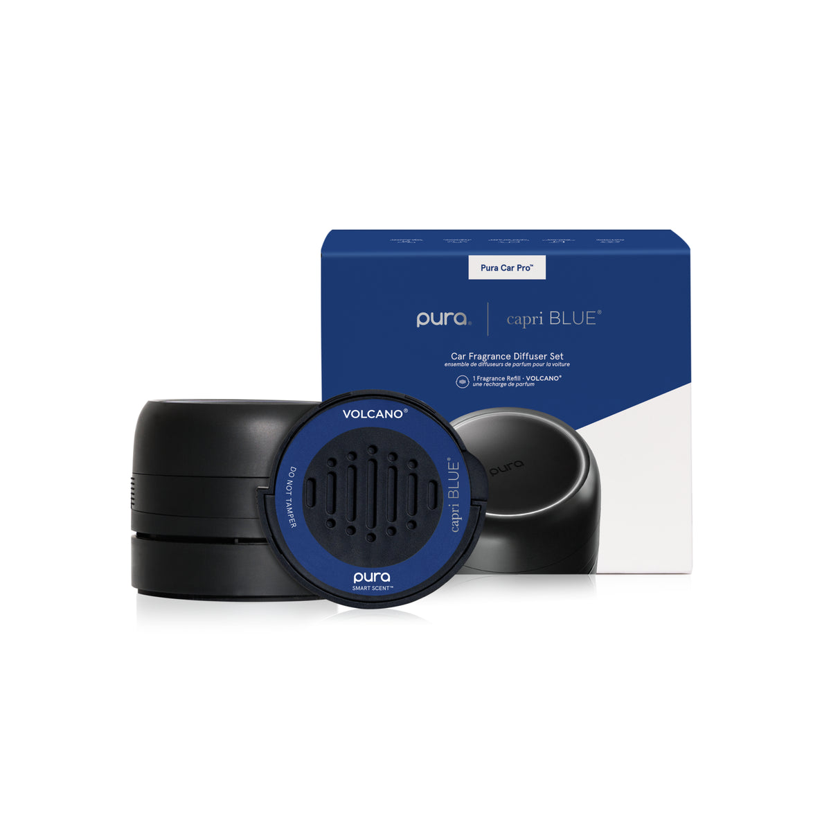 CB + PURA Car Pro Diffuser Kit, Volcano | Capri Blue
