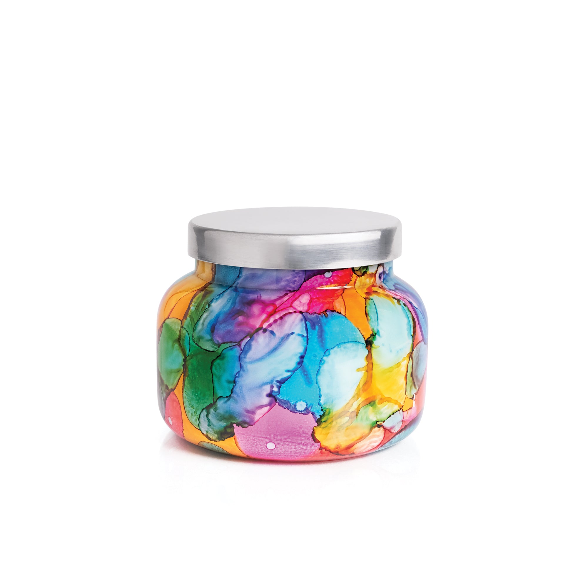 Volcano Rainbow Watercolor Signature Candle, 19 oz